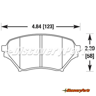 Carbotech CT890 1.8L Miata Sport Front 2001-2005